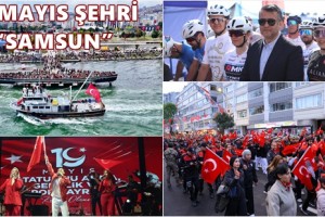 19 Mayıs Ruhu Şehrin Dört Bir Yanında Hissedildi 